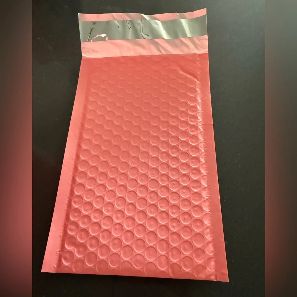 Pink Bubble Mailer Padded Envelope 4x7” (25 count)